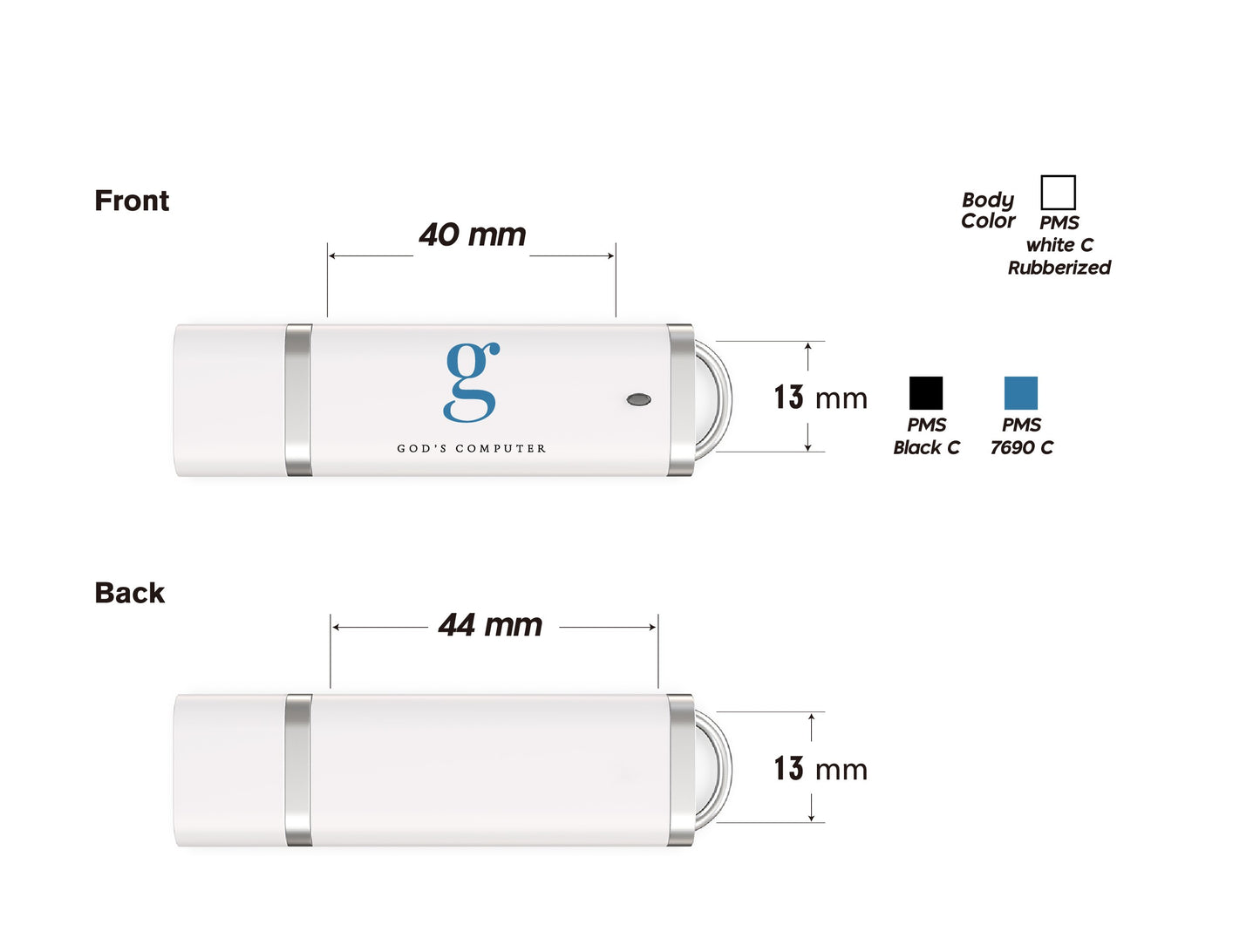 God's Computer - USB Stick With First 100 Songs